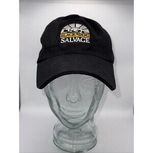 Black Dog Salvage Roanoke, VA Adjustable Strapback Hat Cap Black
